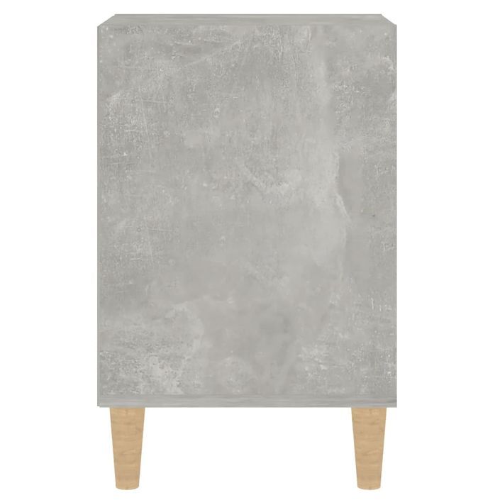 Meuble TV Gris béton 100x35x55 cm Bois d'ingénierie - Photo n°7