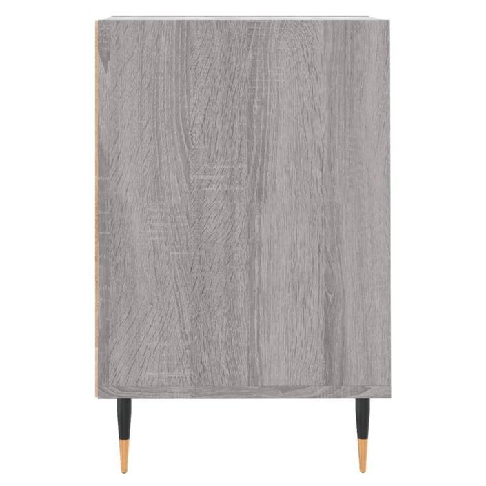 Meuble TV Sonoma gris 100x35x55 cm Bois d'ingénierie - Photo n°7