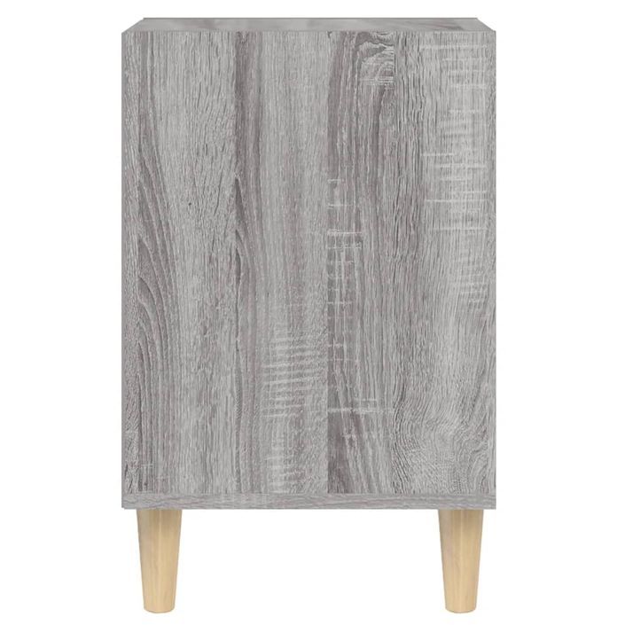 Meuble TV Sonoma gris 100x35x55 cm Bois d'ingénierie - Photo n°7