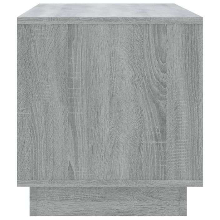 Meuble TV Sonoma gris 102x41x44 cm Bois d'ingénierie - Photo n°6