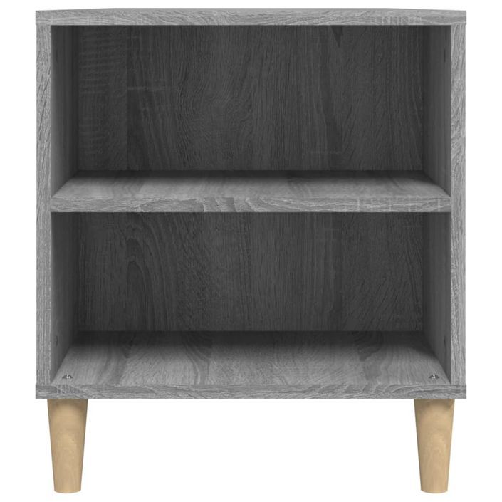 Meuble TV Sonoma gris 102x44,5x50 cm Bois d'ingénierie - Photo n°8