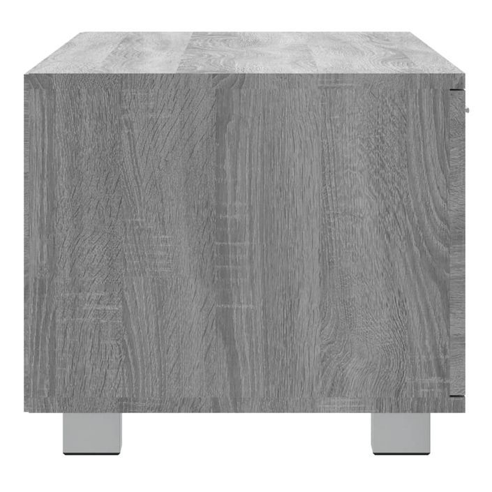 Meuble TV Sonoma gris 140x40,5x35 cm Bois d'ingénierie - Photo n°6