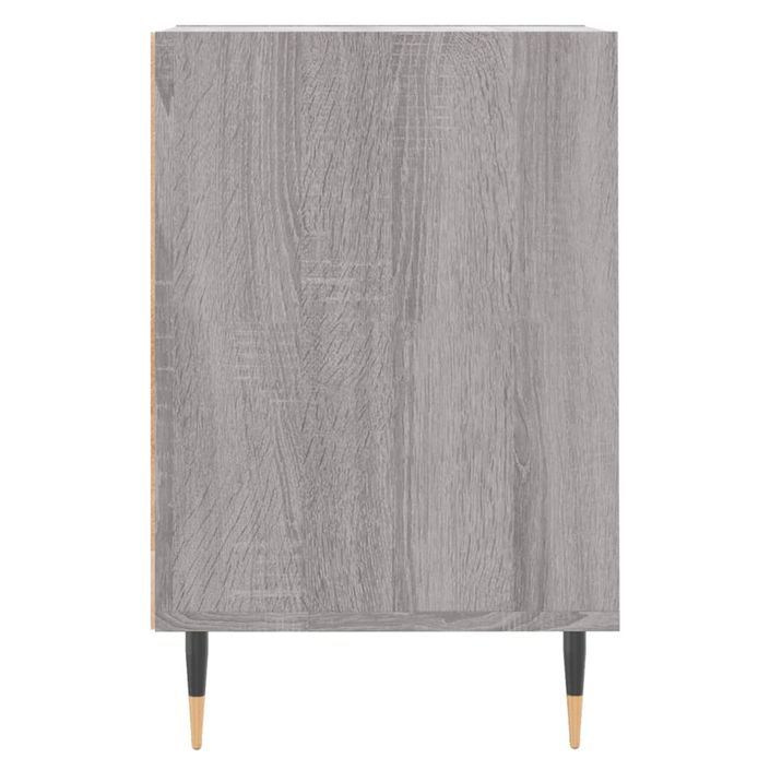 Meuble TV Sonoma gris 160x35x55 cm Bois d'ingénierie - Photo n°7