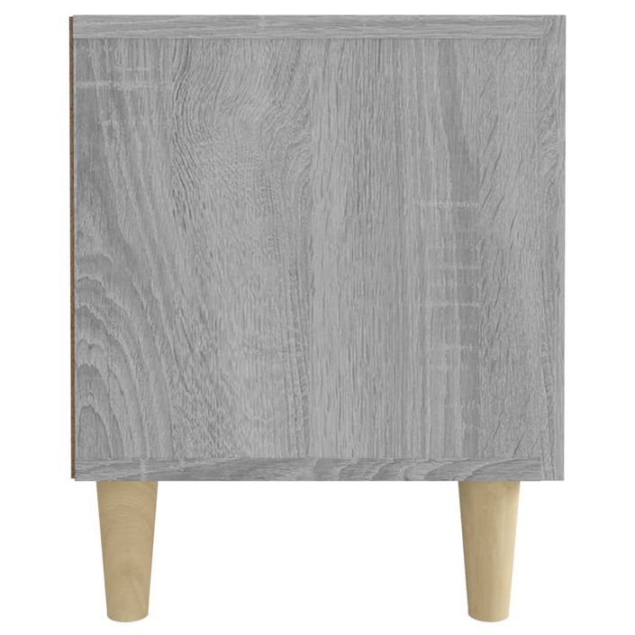 Meuble TV sonoma gris 180x31,5x40 cm bois d'ingénierie - Photo n°8