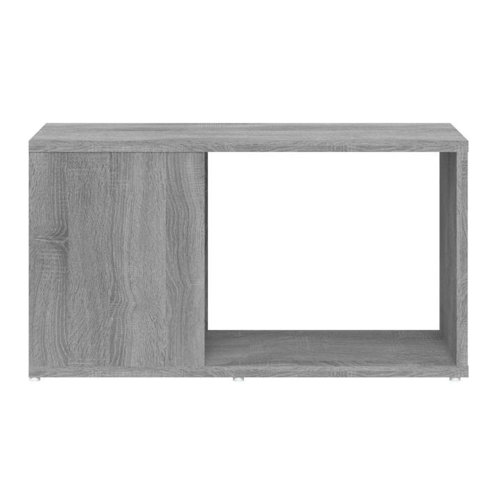 Meuble TV Sonoma gris 60x24x32 cm Bois d'ingénierie - Photo n°5