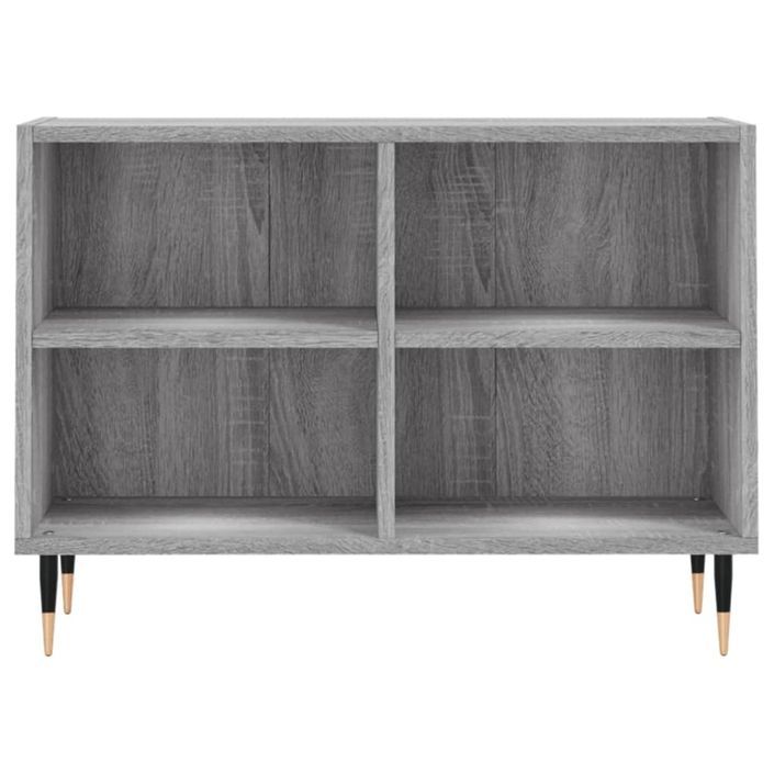 Meuble TV sonoma gris 69,5 x 30 x 50 cm bois d'ingénierie - Photo n°4