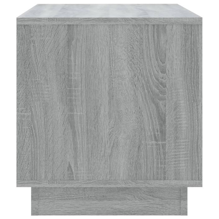 Meuble TV sonoma gris 70x41x44 cm bois d'ingénierie - Photo n°7