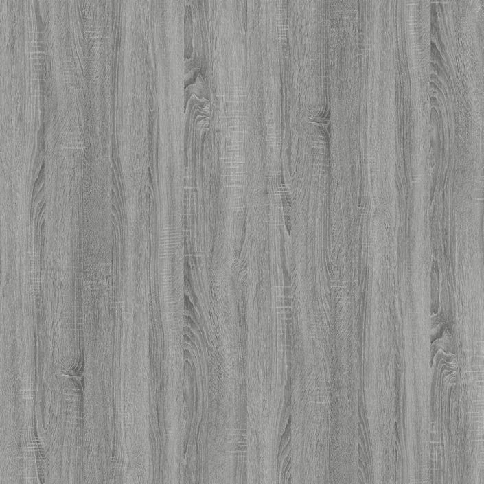 Meuble TV Sonoma gris 80x31,5x36 cm Bois d'ingénierie - Photo n°10