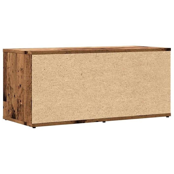 Meuble TV vieux bois 80x34x35,5 cm bois d'ingénierie - Photo n°6