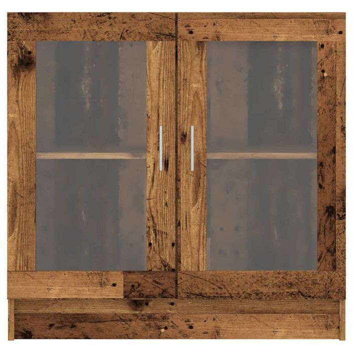 Meuble vieux bois 82,5x30,5x80 cm bois d'ingénierie - Photo n°5