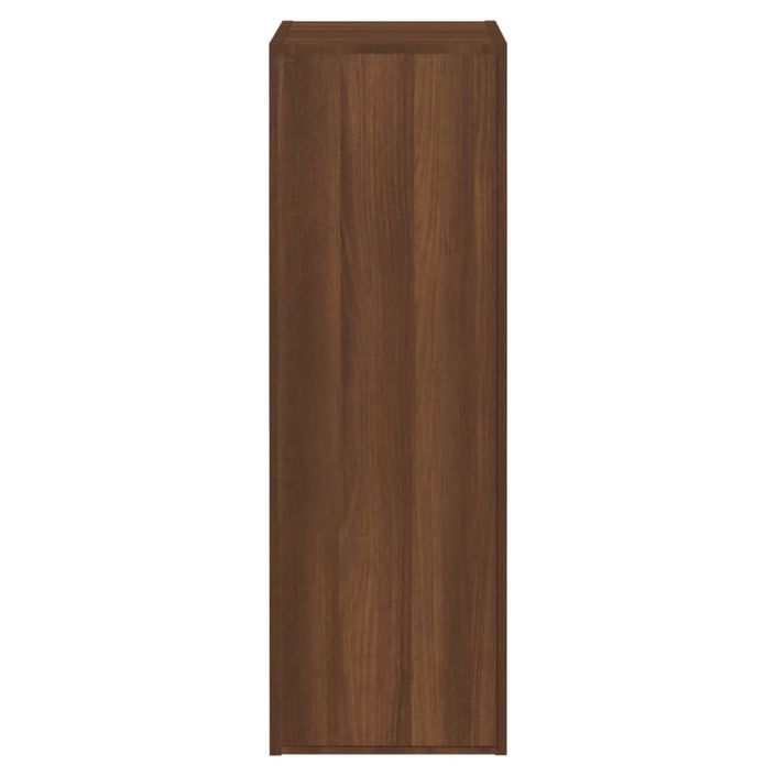 Meubles TV 2 pcs Chêne marron 30,5x30x90 cm Bois d'ingénierie - Photo n°4