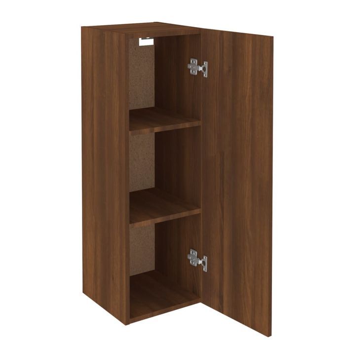 Meubles TV 2 pcs Chêne marron 30,5x30x90 cm Bois d'ingénierie - Photo n°6