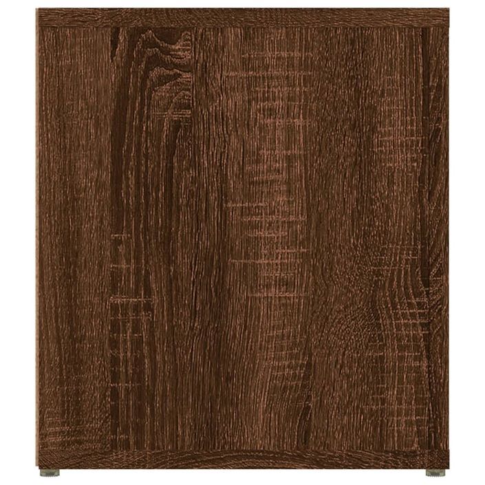 Meubles TV 2 pcs Chêne marron 80x31,5x36 cm Bois d'ingénierie - Photo n°8