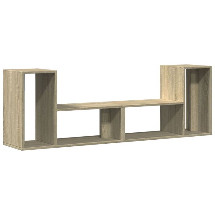 Meubles TV 2 pcs chêne sonoma 75x30x50 cm bois d'ingénierie - Photo n°1