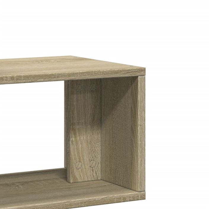 Meubles TV 2 pcs chêne sonoma 75x30x50 cm bois d'ingénierie - Photo n°10