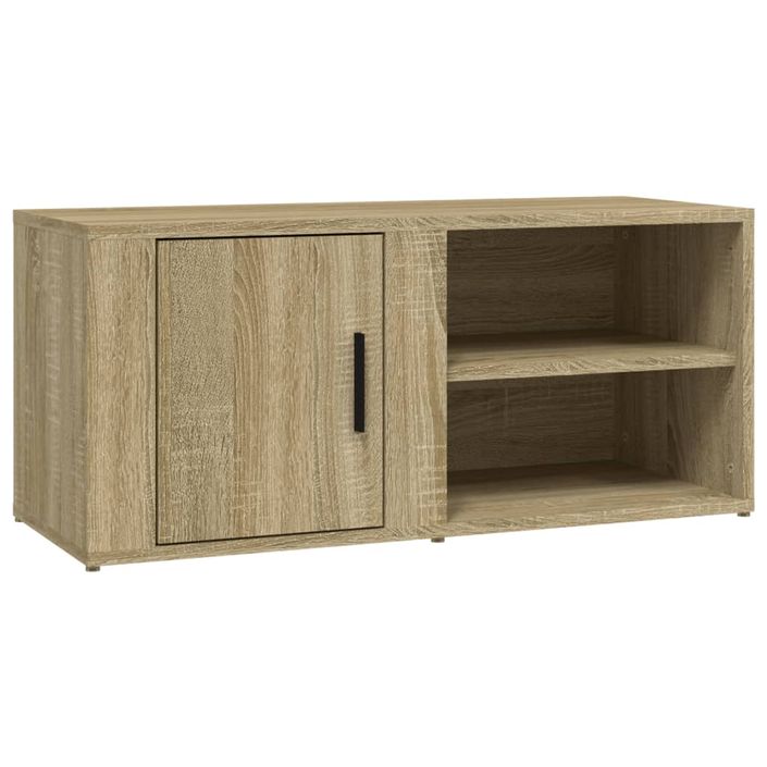 Meubles TV 2 pcs Chêne sonoma 80x31,5x36 cm Bois d'ingénierie - Photo n°6