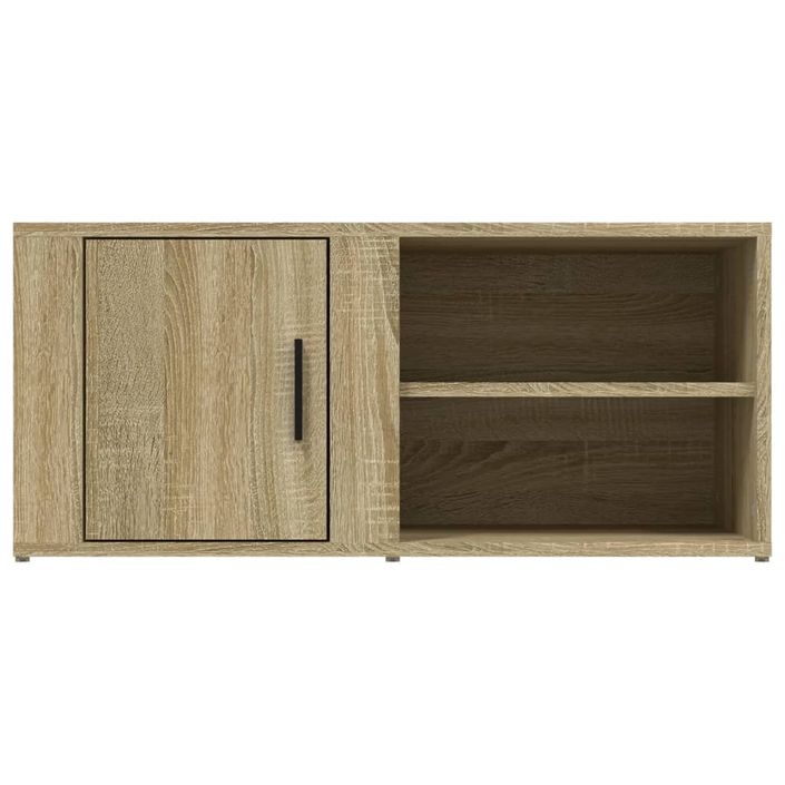 Meubles TV 2 pcs Chêne sonoma 80x31,5x36 cm Bois d'ingénierie - Photo n°7