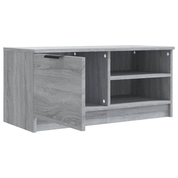 Meubles TV 2 pcs Sonoma gris 80x35x36,5 cm Bois d'ingénierie - Photo n°7