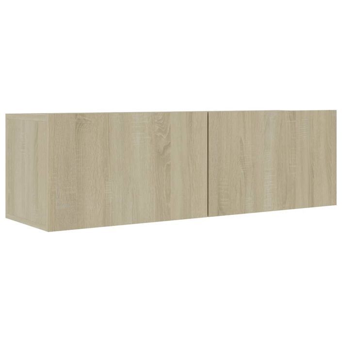 Meubles TV 4 pcs Chêne sonoma 100x30x30 cm Bois d'ingénierie - Photo n°5