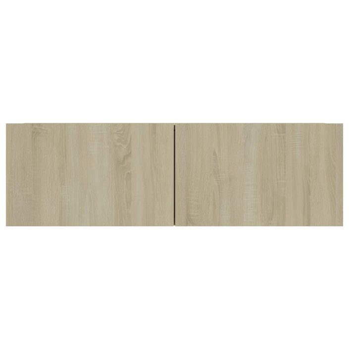 Meubles TV 4 pcs Chêne sonoma 100x30x30 cm Bois d'ingénierie - Photo n°6