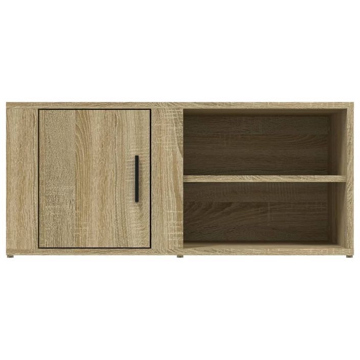 Meubles TV Chêne sonoma 80x31,5x36 cm Bois d'ingénierie - Photo n°6