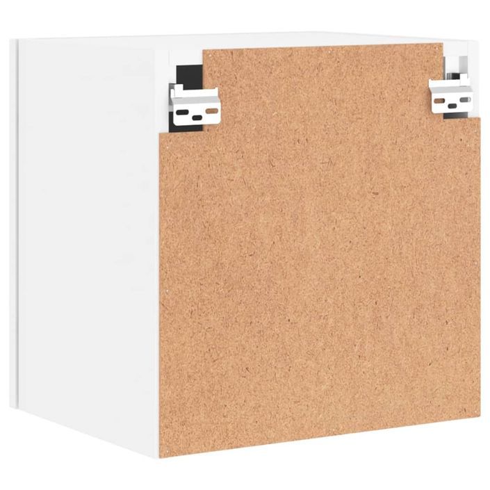 Meubles TV muraux 2 pcs blanc 40,5x30x40 cm bois d'ingénierie - Photo n°10