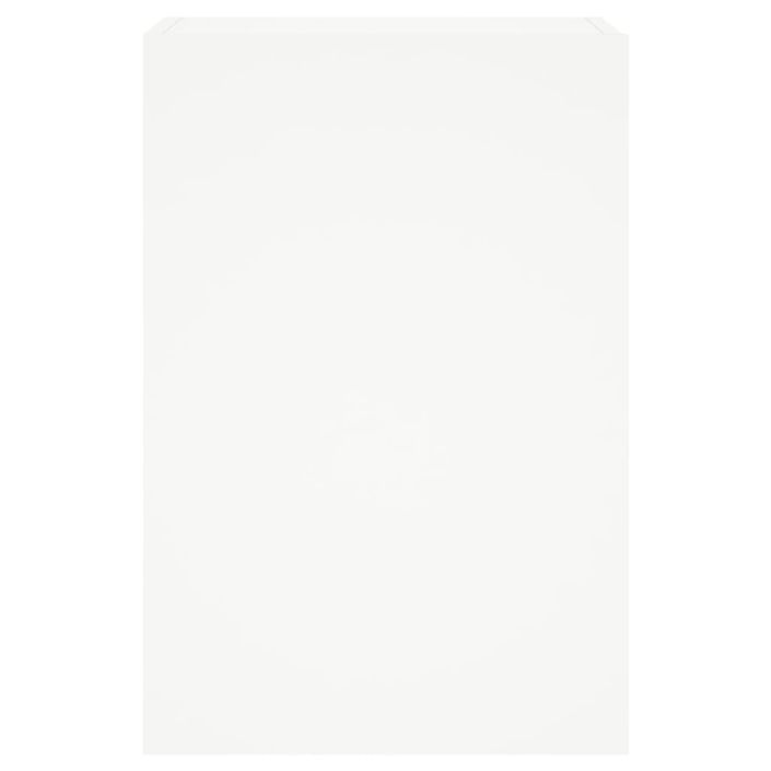 Meubles TV muraux 2 pcs blanc 40,5x30x60 cm bois d'ingénierie - Photo n°7