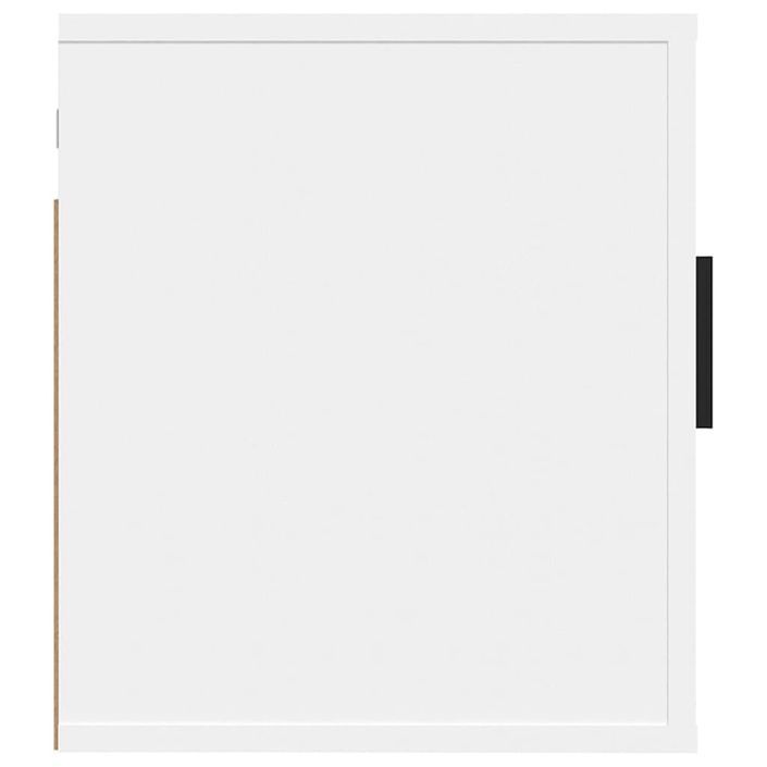 Meubles TV muraux 2 pcs Blanc 40x34,5x40 cm - Photo n°8