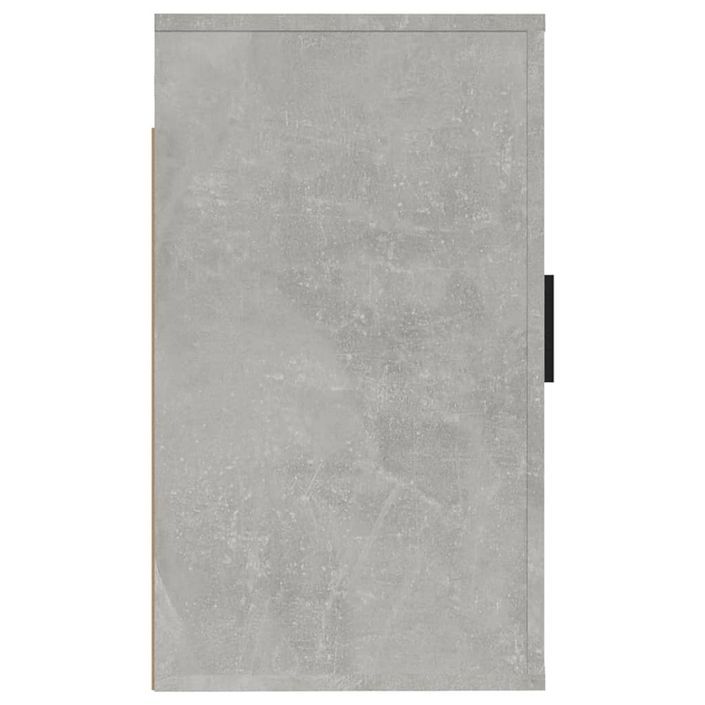 Meubles TV muraux 2 pcs Gris béton 40x34,5x60 cm - Photo n°7