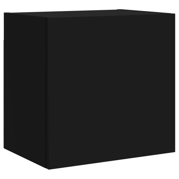 Meubles TV muraux 2 pcs noir 40,5x30x40 cm bois d'ingénierie - Photo n°6