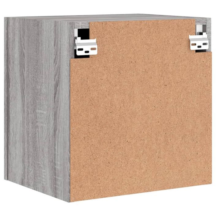 Meubles TV muraux 2pcs sonoma gris 40,5x30x40cm bois ingénierie - Photo n°10