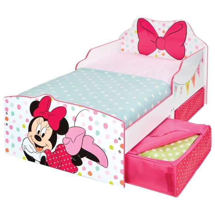 Minnie Mouse - Lit 70x140cm pour enfants avec espace de rangement sous le lit - Photo n°4