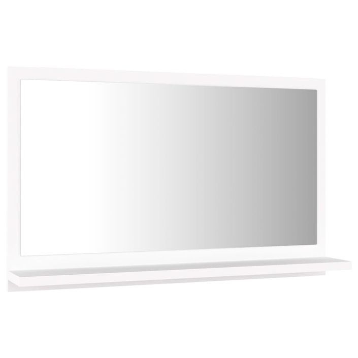 Miroir de salle de bain Blanc 60x10,5x37 cm - Photo n°5