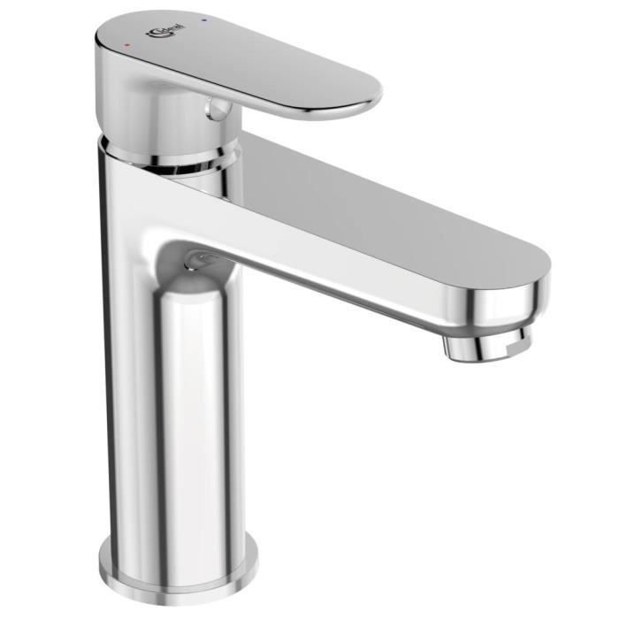 Mitigeur lavabo avec tirette et vidage bonde métal TYRIA - Chrome - Ideal Standard - NF - Photo n°1