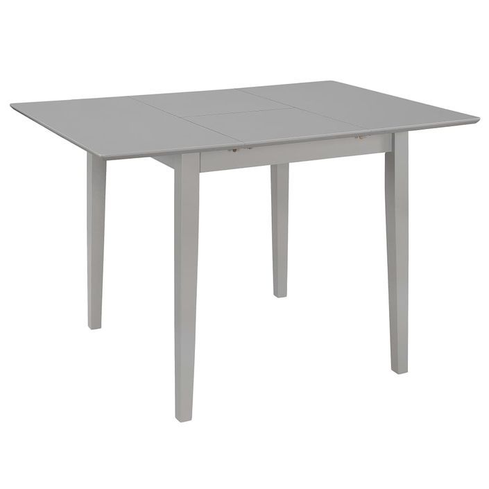 Mobilier de salle à manger 3 pcs MDF Gris - Photo n°2