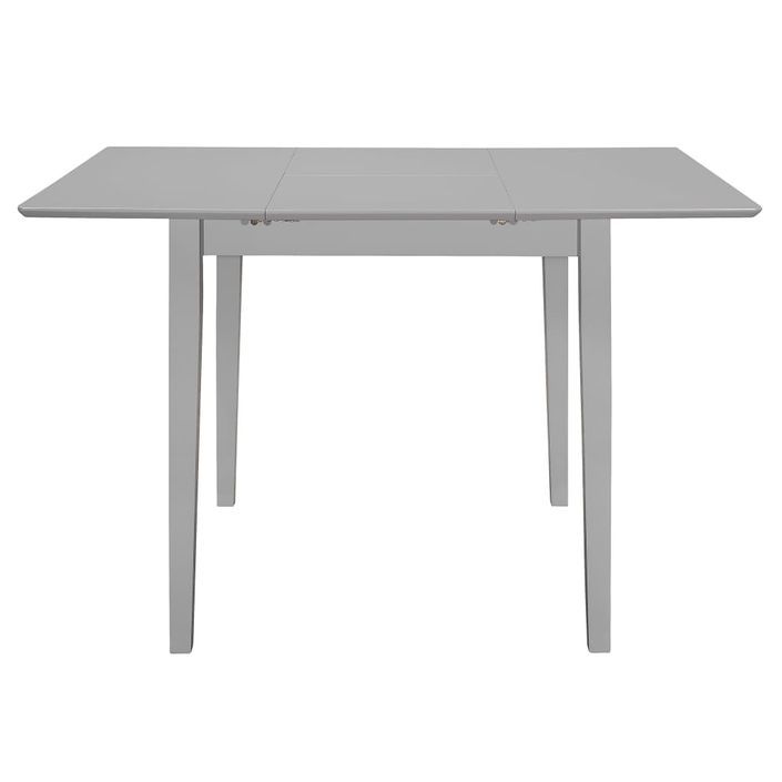 Mobilier de salle à manger 3 pcs MDF Gris - Photo n°4