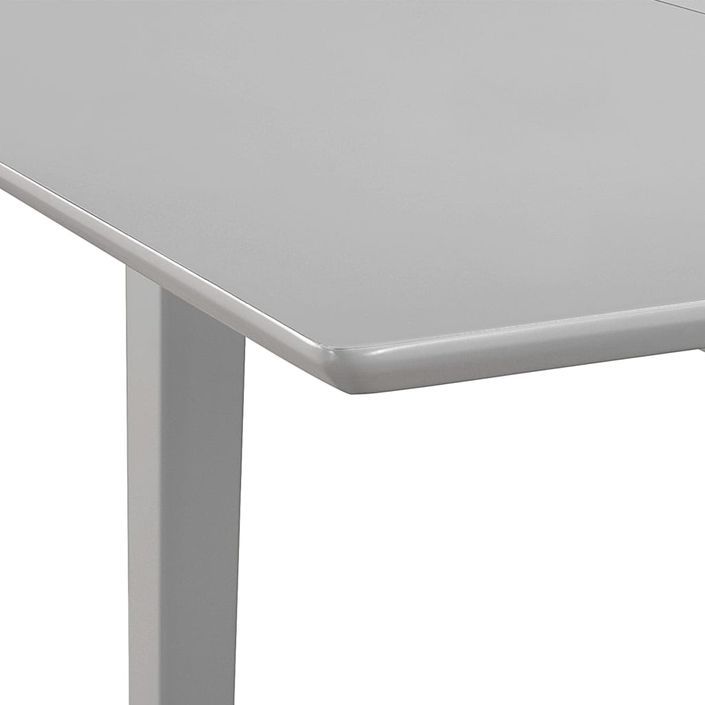 Mobilier de salle à manger 3 pcs MDF Gris - Photo n°6