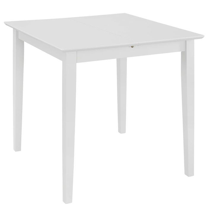 Mobilier de salle à manger 5 pcs MDF Blanc - Photo n°5