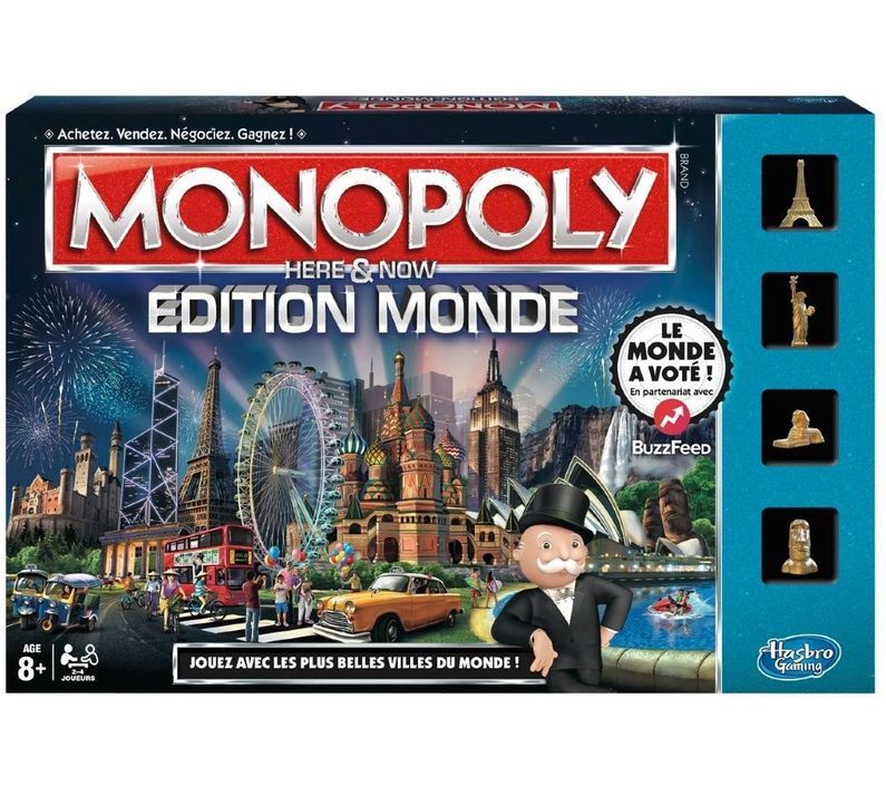 Monopoly Monde Hasbro - Photo n°1