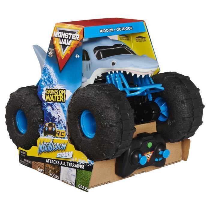 MONSTER JAM RC - MEGALODON STORM - ECHELLE 1:15 - 6056227 - Voiture Véhicule radiocommandée - Photo n°2