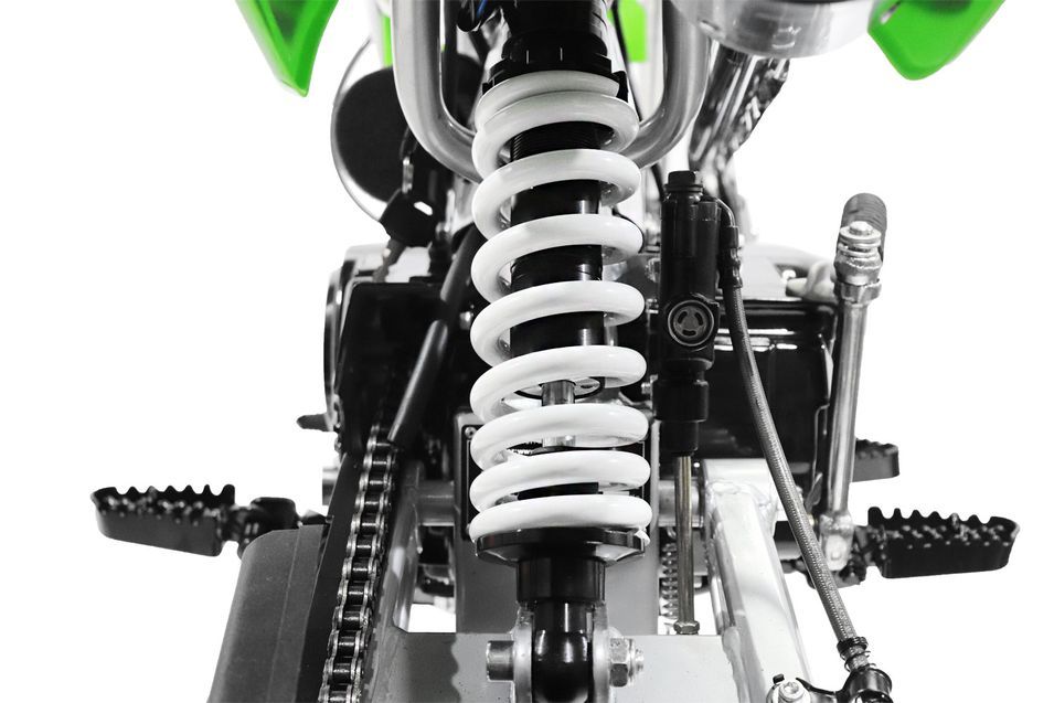 Moto cross 125cc 17/14 pouces manuel 4 vitesses Prime M7 bleu - Photo n°12