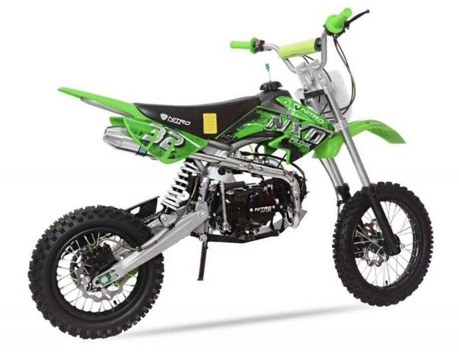 moto cross 125cc NXD 14/12 automatique e-start vert - Photo n°3