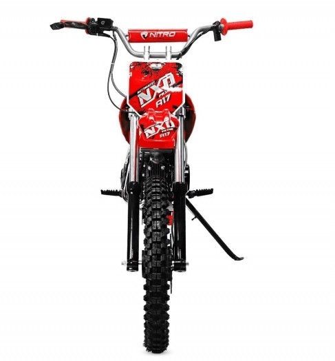 Moto cross 125cc automatique 17/14 rouge Sprinter - Photo n°4