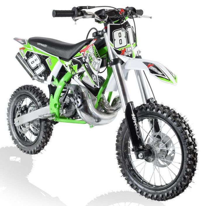 Moto cross 50cc rose 2T automatique 3.5 cv Falko 14/12 - Photo n°3