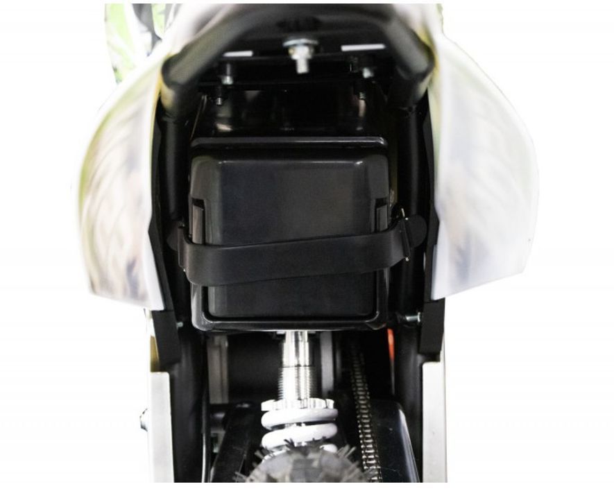 Moto cross électrique enfant Gazelle 550W Lithium vert 10/10 pouces - Photo n°7