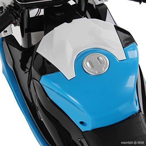 Moto électrique BMW S1000RR Bleu - Photo n°4