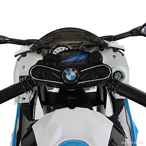 Moto électrique BMW S1000RR Bleu - Photo n°5