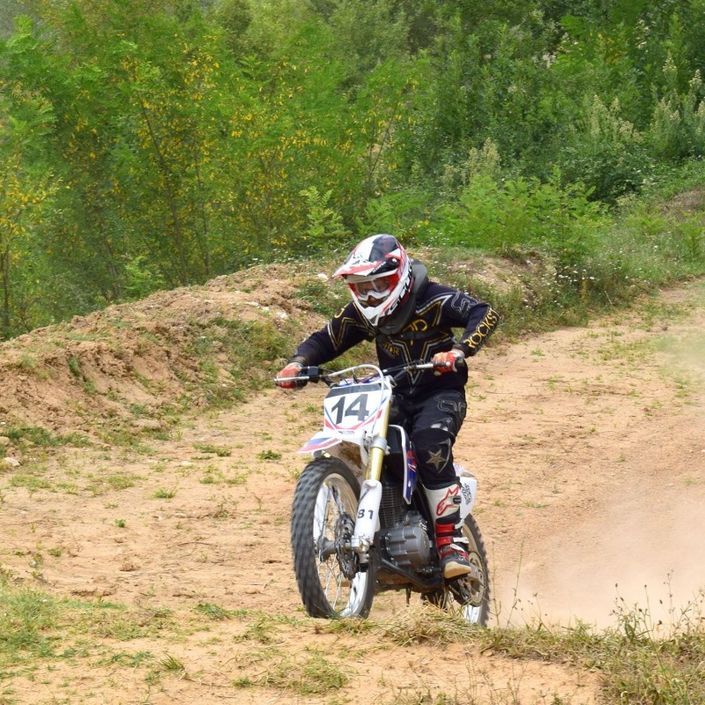 Motocross 200cc MX200 19/16 verte - Photo n°6