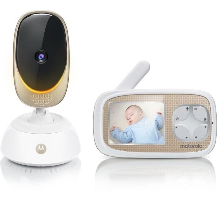 MOTOROLA BABY Comfort 45 connect 2 en 1 (wifi sur smartphone + ecran video 2,8) alerte mouvements - Photo n°1