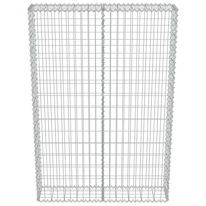 Mur à gabion avec couvercles Acier galvanisé 100 x 20 x 150 cm - Photo n°4